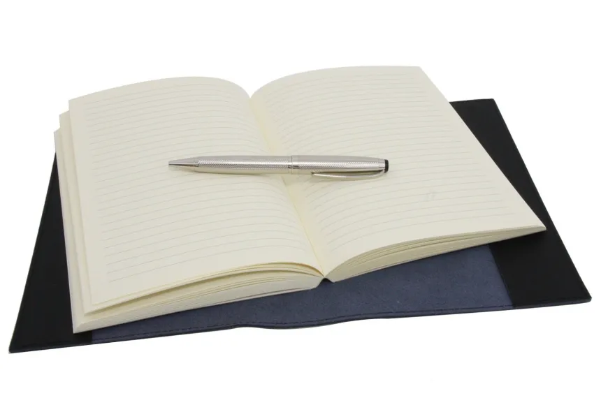 Sorrento Large Refillable Leather Journal