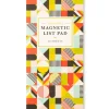 The Art File Abstract Pattern Magnetic List Pad
