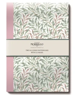 The Original Morris & Co A5 Lined Notebook Set