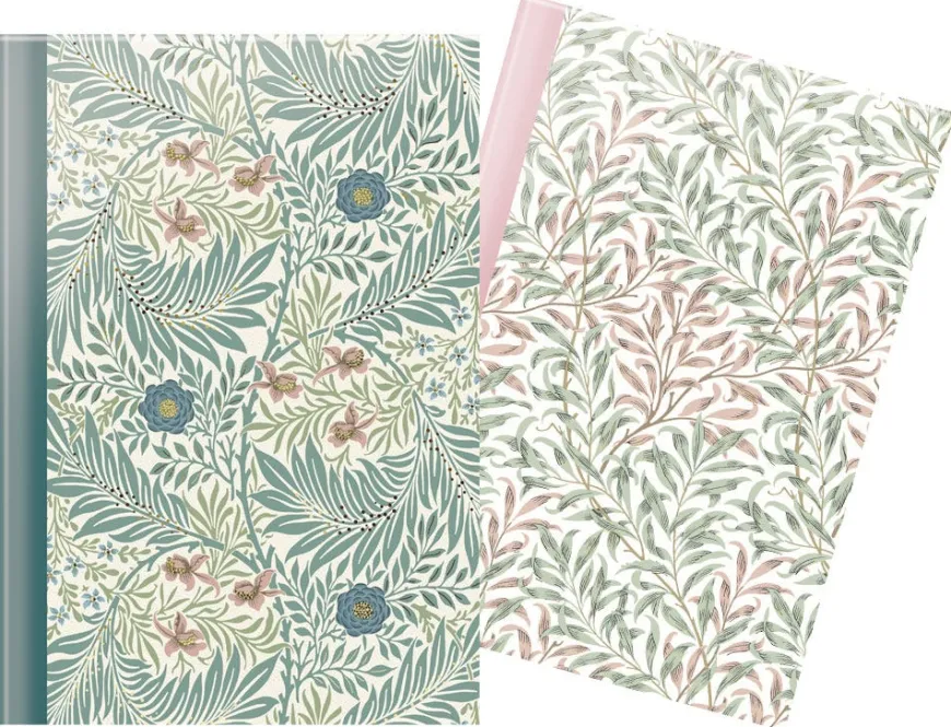 The Original Morris & Co A5 Lined Notebook Set