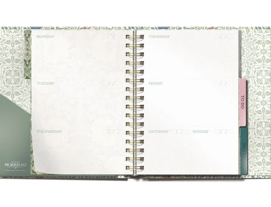 The Original Morris & Co Larkspur Daily Organiser Set