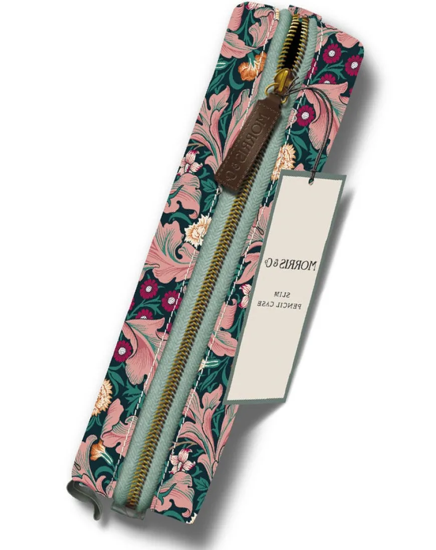 The Original Morris & Co Leicester Patterned Fabric Pencil Case