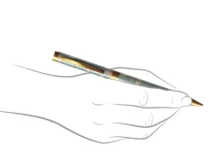 The Original Morris & Co 3 Pen Set - Daffodil, Strawberry Thief & Blackthorn
