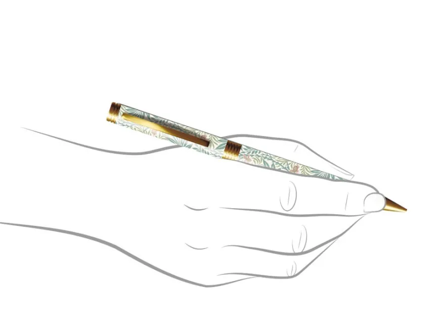 The Original Morris & Co 3 Pen Set - Willow, Larkspur & Pimpernel