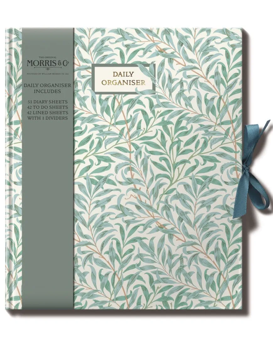 The Original Morris & Co Willow Boughs Daily Organiser Set