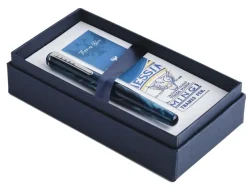 Tom Hessin Charles Collection Signature Blue Fountain Pen