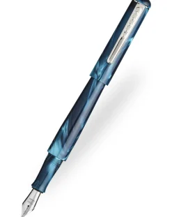 Tom Hessin Charles Collection Thames Blue Fountain Pen