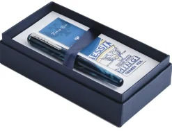 Tom Hessin Charles Collection Thames Blue Fountain Pen