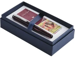 Tom Hessin Charles Collection Castle Claret Fountain Pen