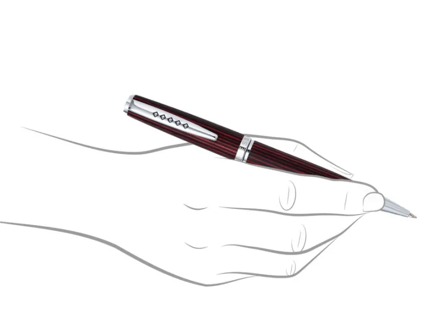 Tom Hessin Edinburgh Collection Forth Bridge Red Ballpoint Pen