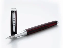 Tom Hessin Edinburgh Collection Forth Bridge Red Fountain Pen
