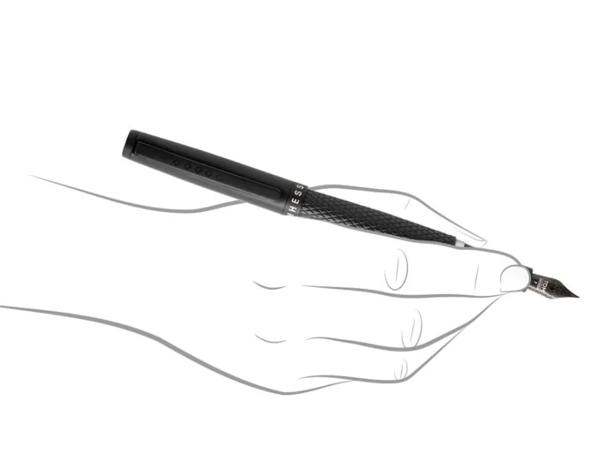 Tom Hessin Magnetic Collection Carbon Steel Fountain Pen