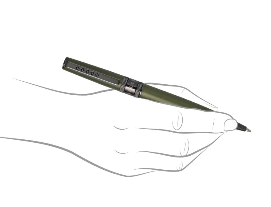 Tom Hessin Rebel Collection Garrison Green Ballpoint Pen