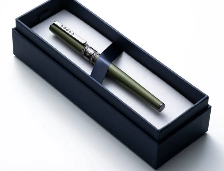 Tom Hessin Rebel Collection Garrison Green Fountain Pen
