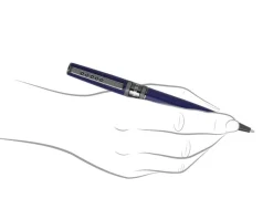 Tom Hessin Rebel Collection Oxford Blue Ballpoint Pen