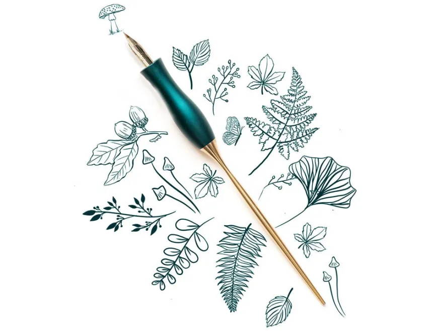 Tom’s Studio Bloom Ivy Straight Calligraphy Pen