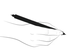Tom's Studio Lumos All Black Duo Tip Refillable Fineliner & Brush Pen