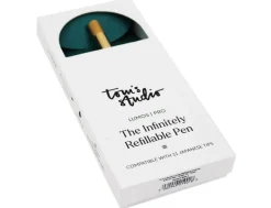 Tom's Studio Lumos Special Edition Brass Single Tip Refillable Fineliner & Brush Pen