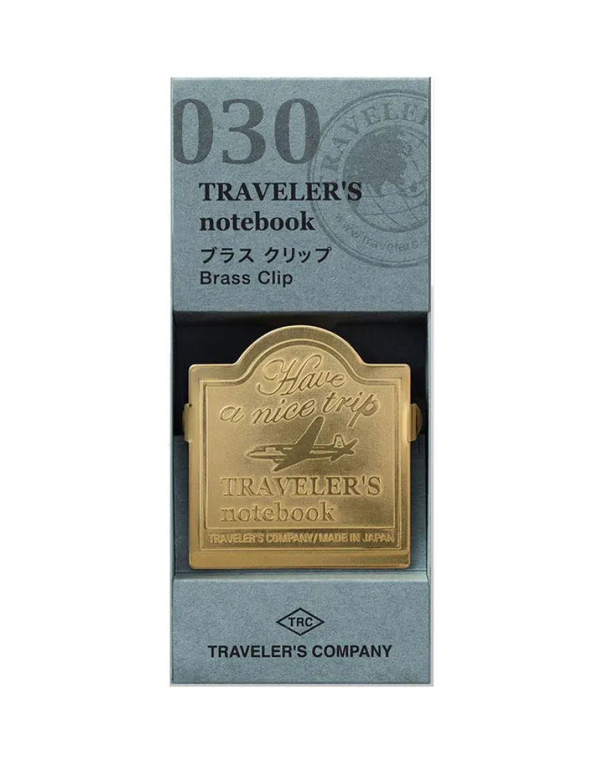TRAVELER'S COMPANY Brass Airplane Clip