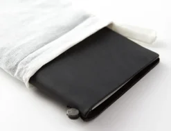 TRAVELER'S COMPANY Notebook Full Size Black Leather