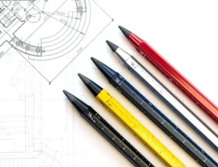 Troika Construction Endless Silver Multitasking Pencil