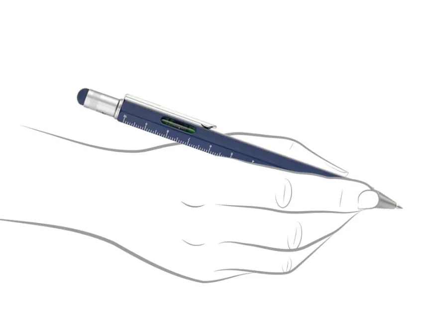 Troika Construction Multi-Tool Blue Ballpoint Pen