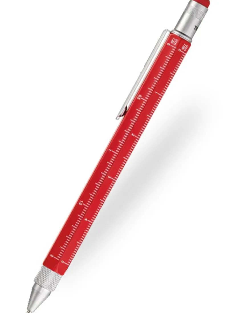 Troika Construction Multi-Tool Red Ballpoint Pen