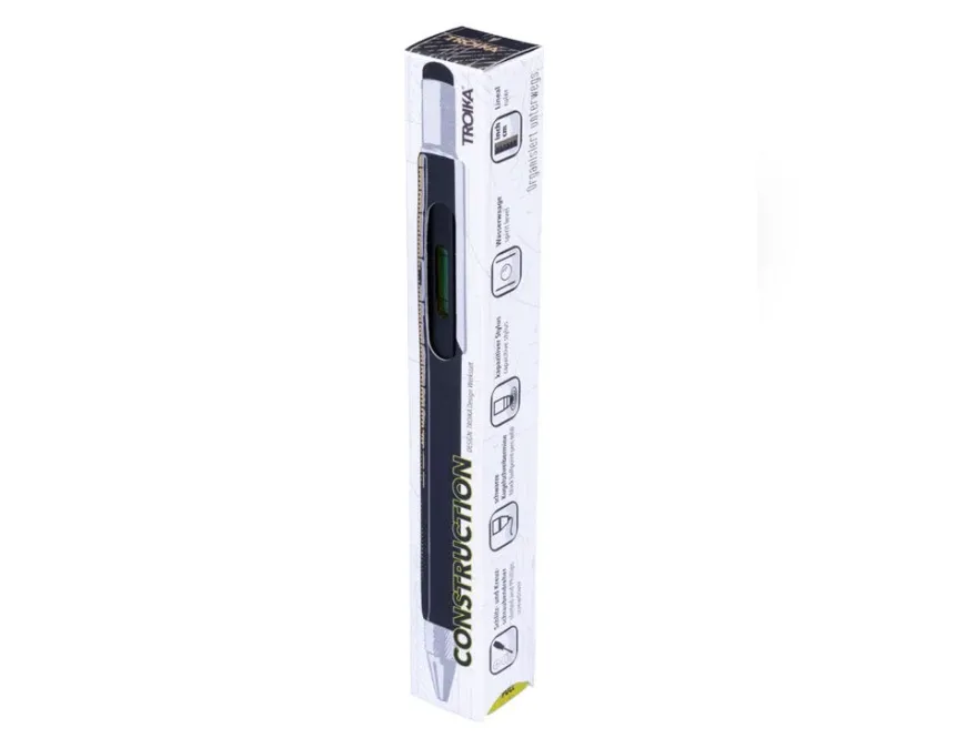Troika Construction Multi-Tool Black Ballpoint Pen