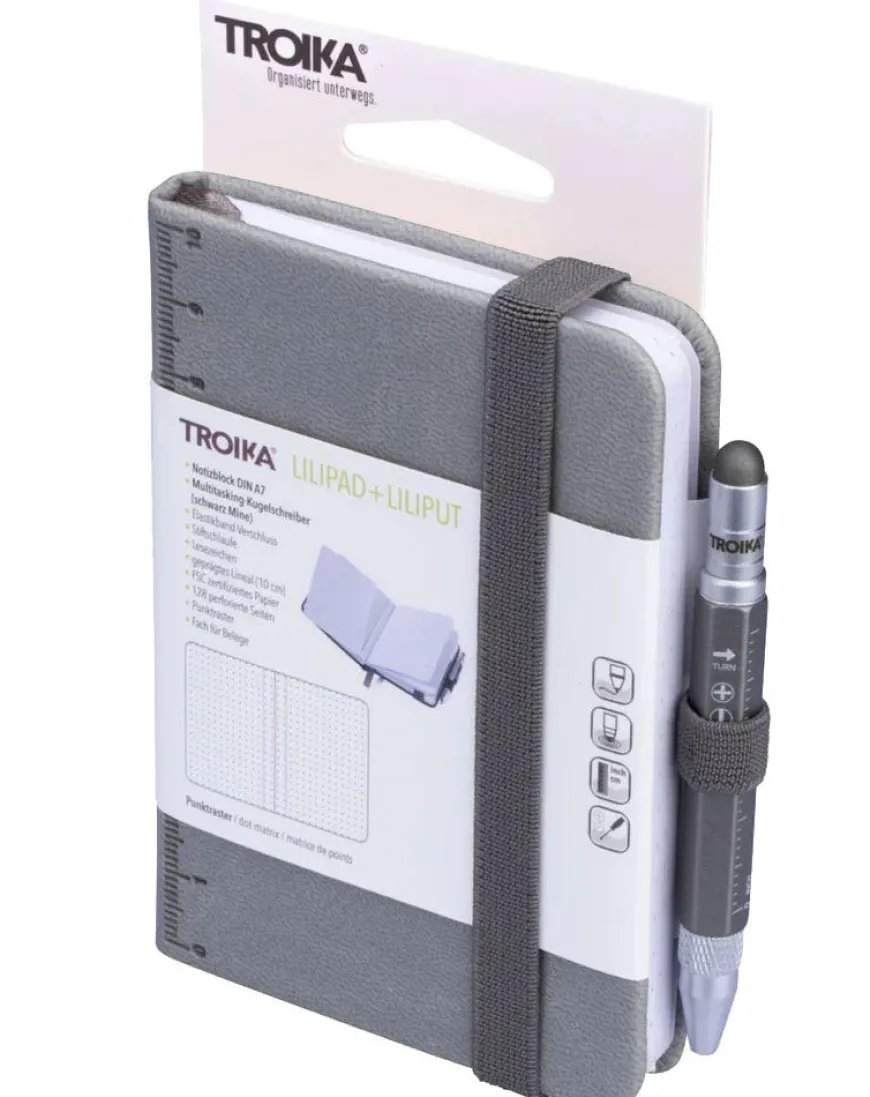 Troika Lilipad & Liliput Grey Tool Pen Set