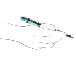 TWSBI Diamond 580 AL R Caribbean with Onyx Fountain Pen