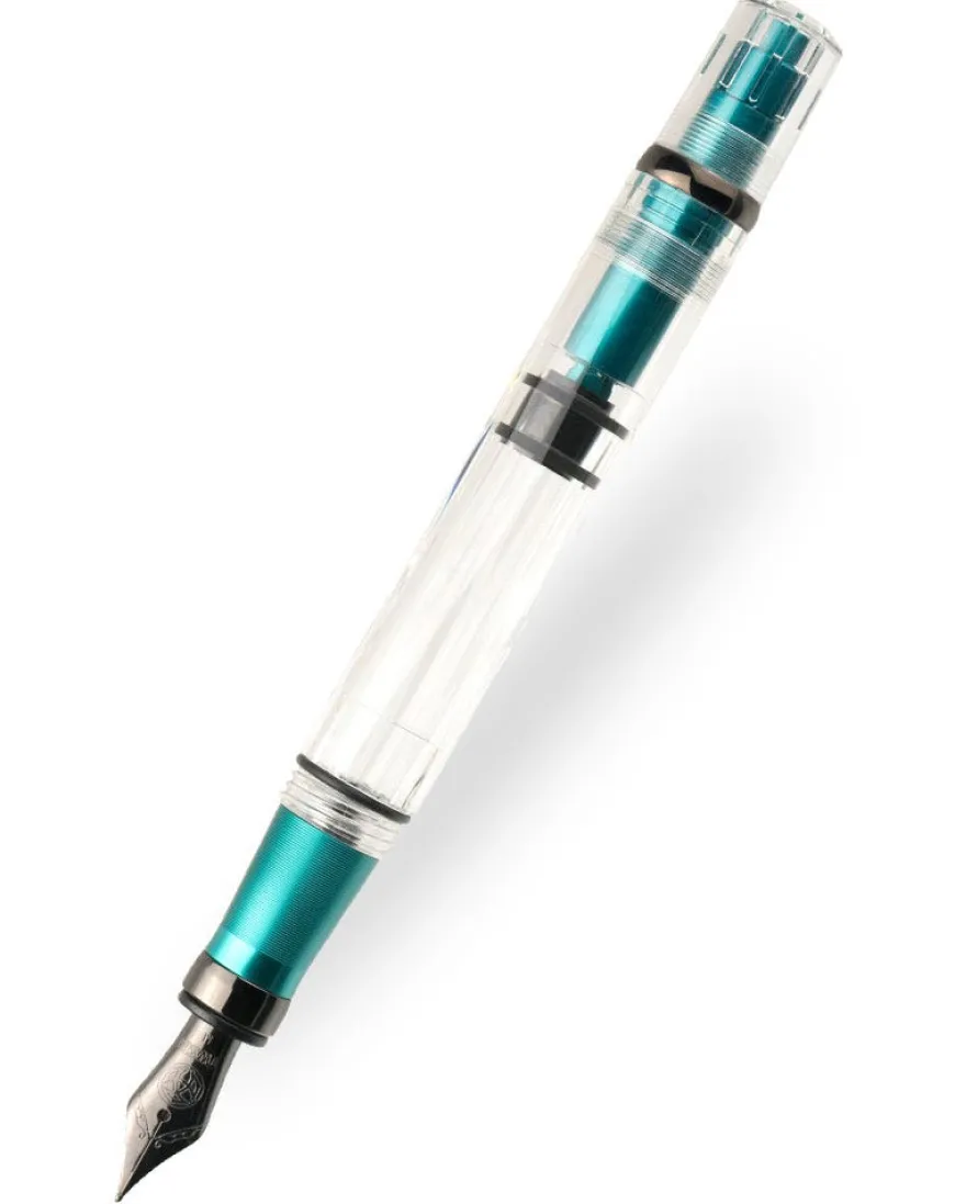 TWSBI Diamond 580 AL R Caribbean with Onyx Fountain Pen