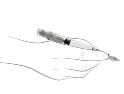 TWSBI Diamond 580 AL R Nickel Gray Fountain Pen