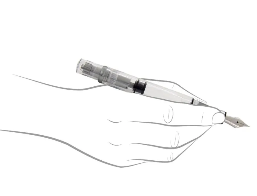 TWSBI Diamond 580 AL R Nickel Gray Fountain Pen