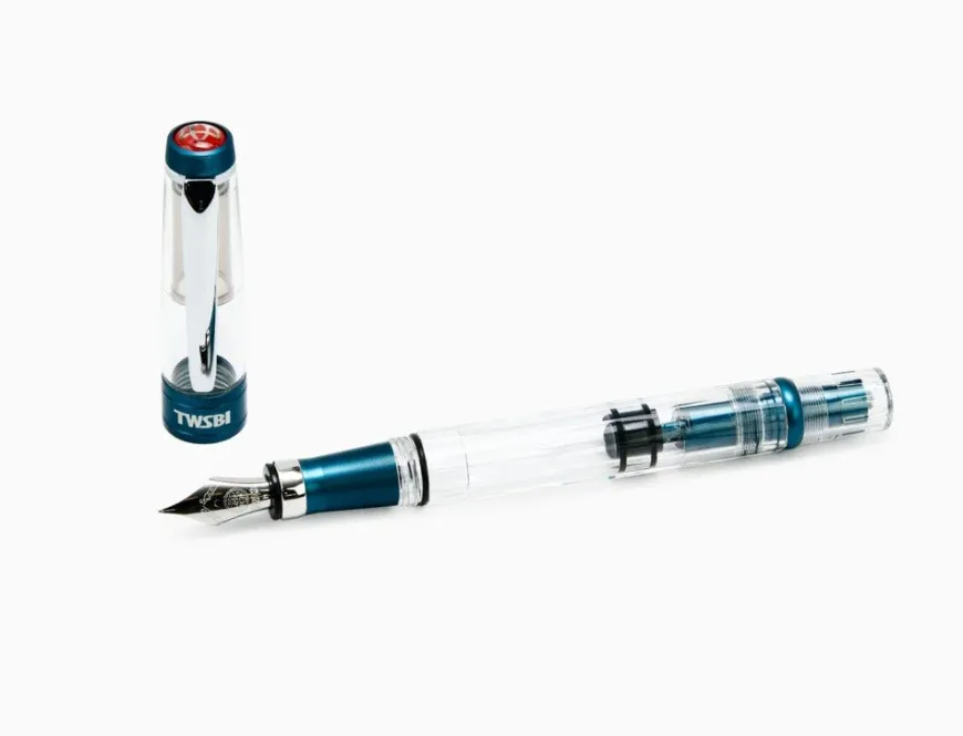 TWSBI Diamond 580 Limited Edition AL R Prussian Blue Fountain Pen