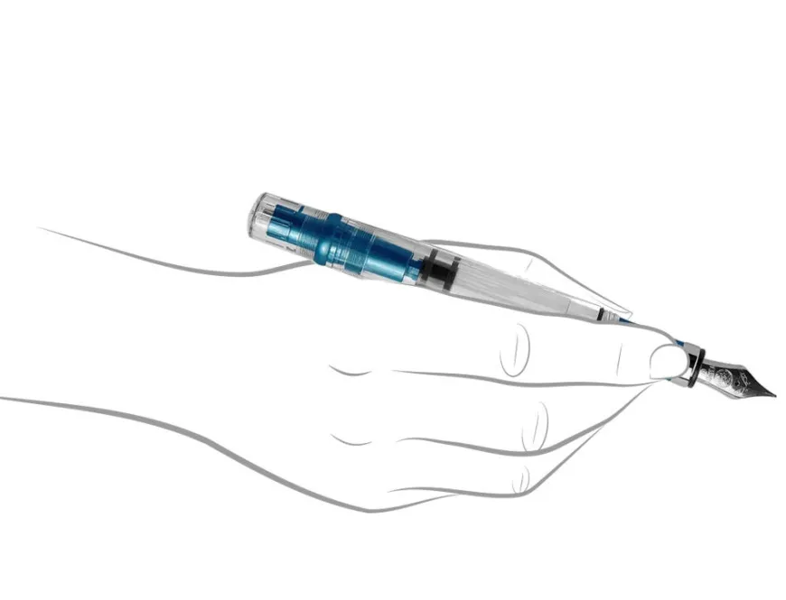 TWSBI Diamond 580 Limited Edition AL R Prussian Blue Fountain Pen