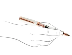TWSBI Diamond Mini White Rose Gold Fountain Pen