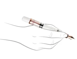 TWSBI Diamond 580 White Rose Gold Fountain Pen