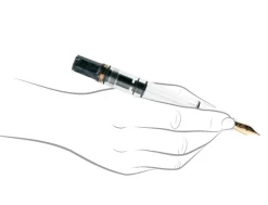 TWSBI ECO Black Marble with Bronze Fountain Pen