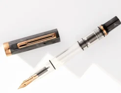TWSBI ECO Black Marble with Bronze Fountain Pen