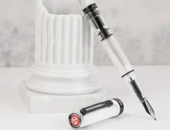 TWSBI ECO Carrara with Onyx Fountain Pen