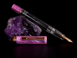 TWSBI ECO Fluorite Purple with Bronze Fountain Pen