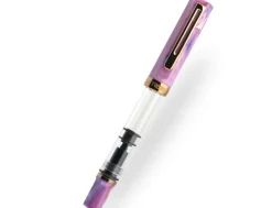 TWSBI ECO Fluorite Purple with Bronze Fountain Pen