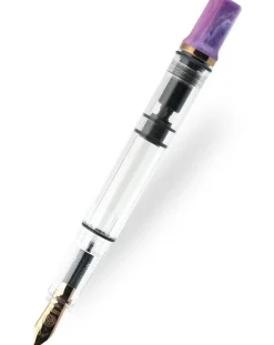 TWSBI ECO Fluorite Purple with Bronze Fountain Pen