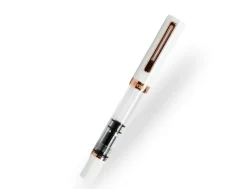 TWSBI ECO Limited Edition White Rose Gold Trim Fountain Pen