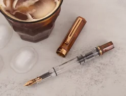 TWSBI ECO Rootbeer with Bronze Fountain Pen