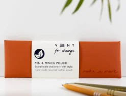 VENT For Change Make a Mark Orange Recycled A6 Notebook, Pen & Pouch Set