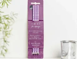 VENT For Change Make a Mark Purple Recycled A5 Notebook & Pencil Set