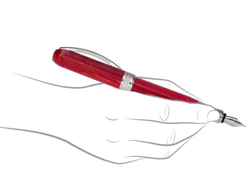 Visconti Rembrandt Red Fountain Pen