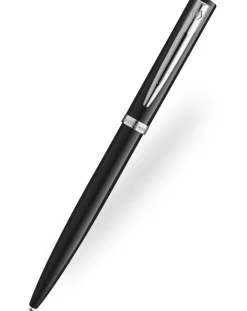 Waterman Allure Black Chrome Trim Ballpoint Pen