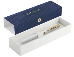 Waterman Allure White Gold Trim Fountain Pen